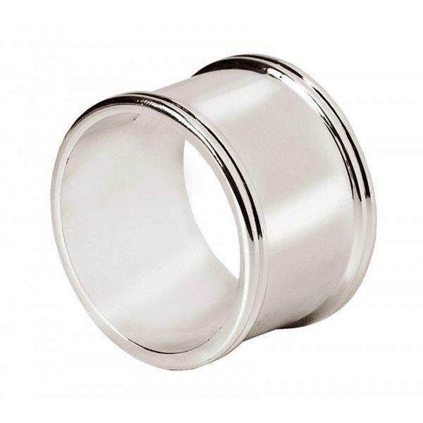 2er Set Serviettenringe Madrid edel versilbert anlaufgeschützt - HomeDesign Knaus