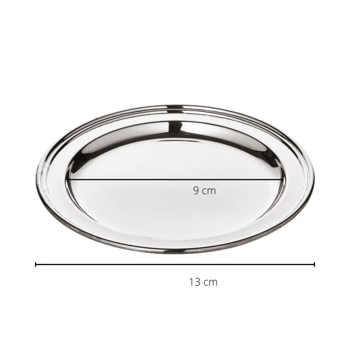 2er Set Untersetzer Flaschenuntersetzer Faden, schwerversilbert, Durchmesser 13 cm - HomeDesign Knaus
