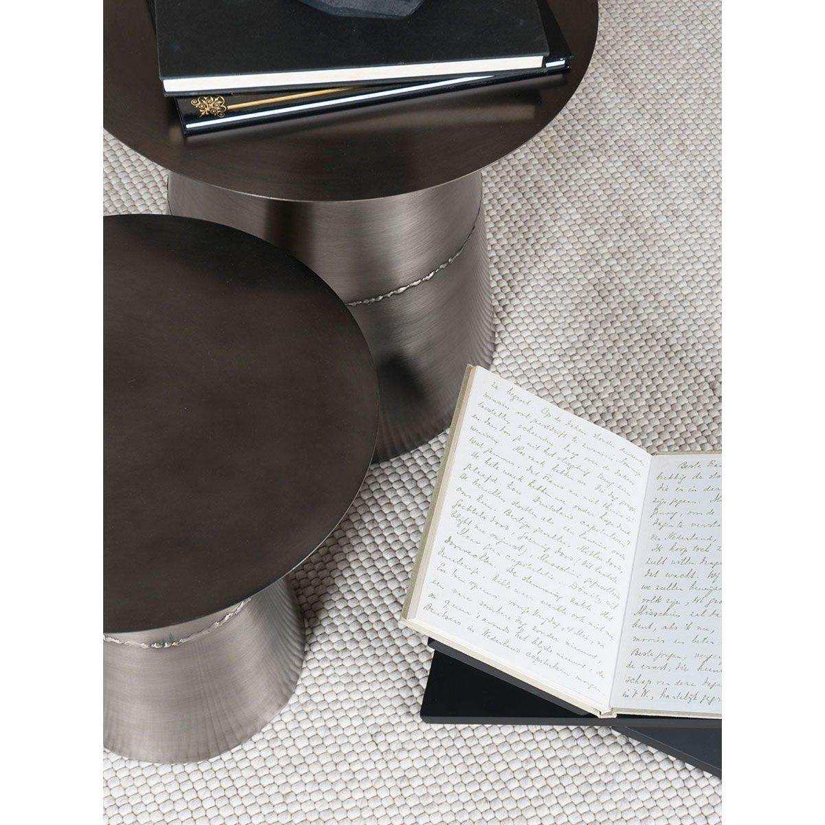 2er Set Zink Industrie Couchtisch Comterra - HomeDesign Knaus
