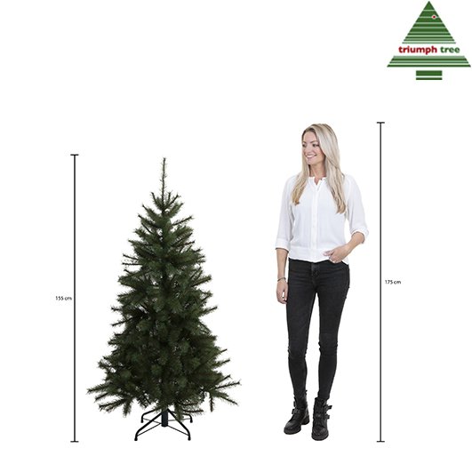 Künstlicher Weihnachtsbaum – H155 x Ø102 cm – Grün