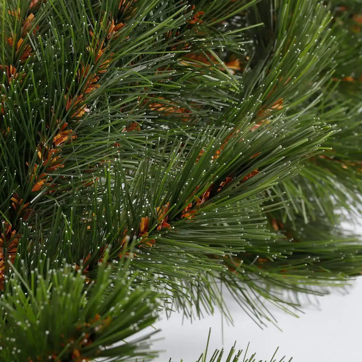 Weihanchten Waldgefrostete Girlande – L180 cm – Grün