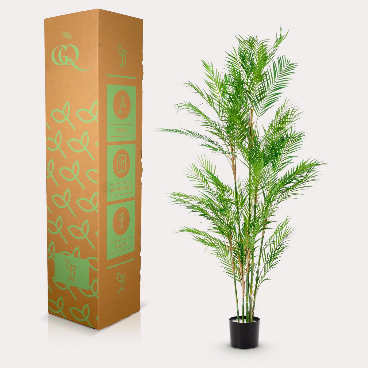 Künstliche Pflanze - Chamaedorea Elegans - Bergpalme - 180 cm