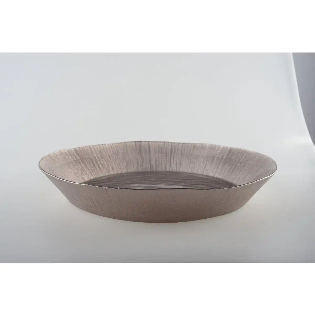 32 cm flache sandige Metallic - HomeDesign Knaus