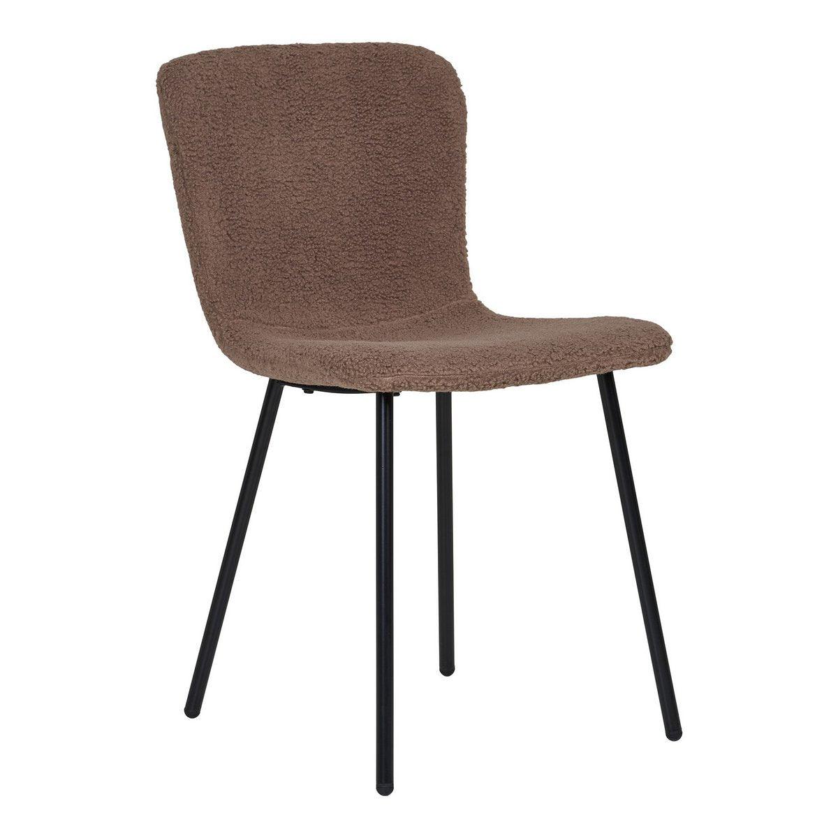 Halden Esszimmerstuhl – Dunkelbraun, 48 x 38 cm – 2er-Set