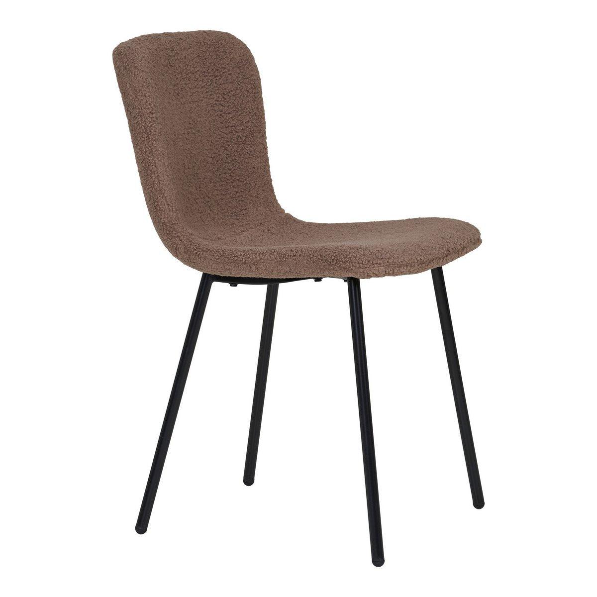Halden Esszimmerstuhl – Dunkelbraun, 48 x 38 cm – 2er-Set