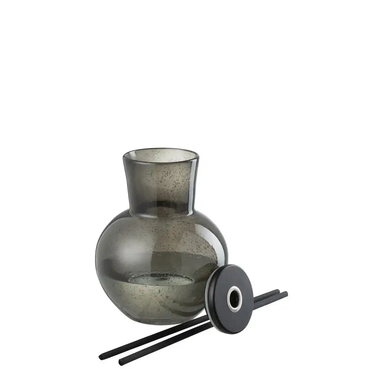 J -Line Duft Öl Vase Deckel Olive & Frank Weihrauch - Glas - Grün
