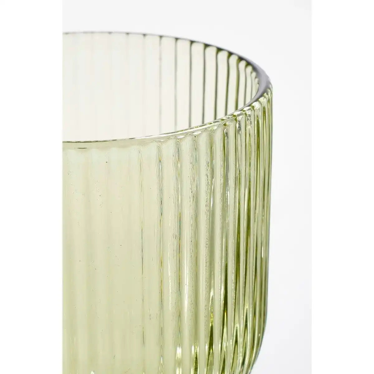 Merlot Weinglas - Set von 6 - 250 ml - Glas - hellgrün