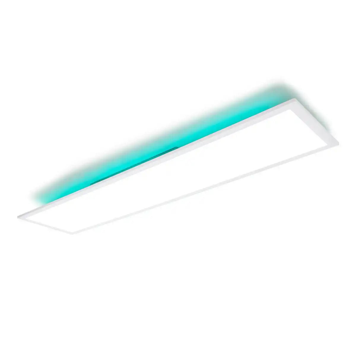 Smart Home LED Backlight Panel, Länge 100cm, viele Funktionen, Einbauleuchte aus Metall und Kunststoff, integrierte LEDs