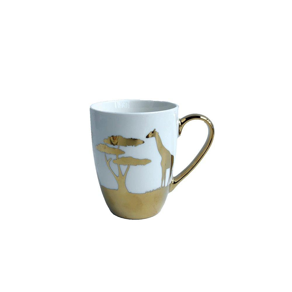 GOLDENE SAVANNA-BECHER – 4ER-SET