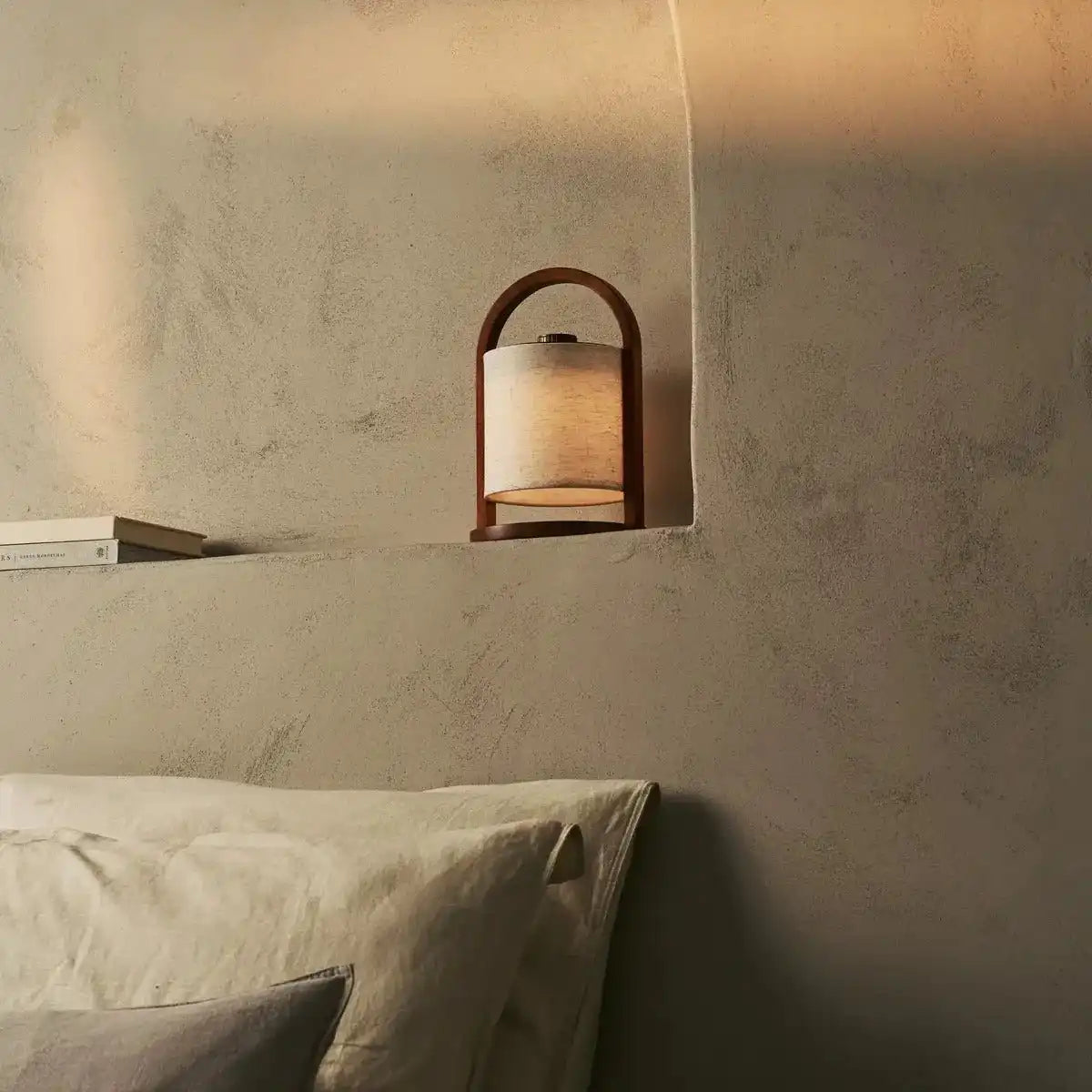 Flusskastanie Holz wiederaufladbare Lampe - dimmbares und schnurloses Licht
