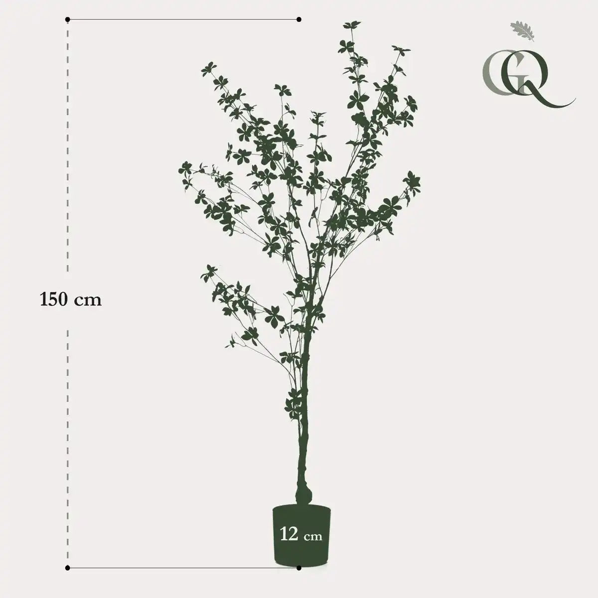 Kunstpflanze - Tropseolum attraktiv - Oost Indistent - 150 cm