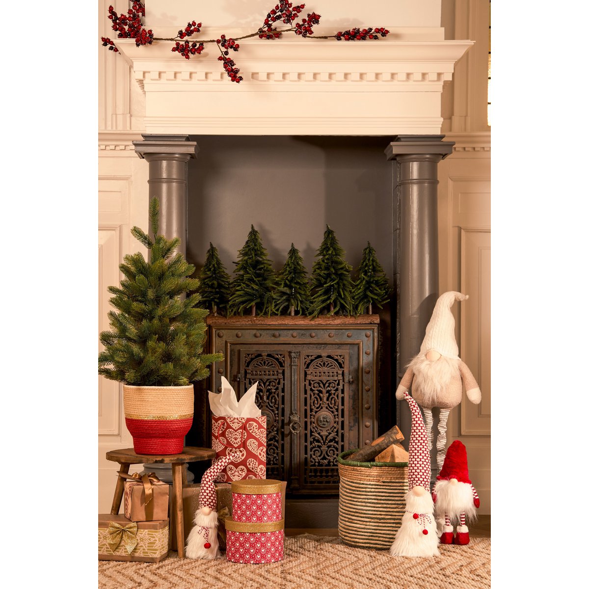 Weihnachtsbaum Nigata – H90 x Ø55 cm – Grün