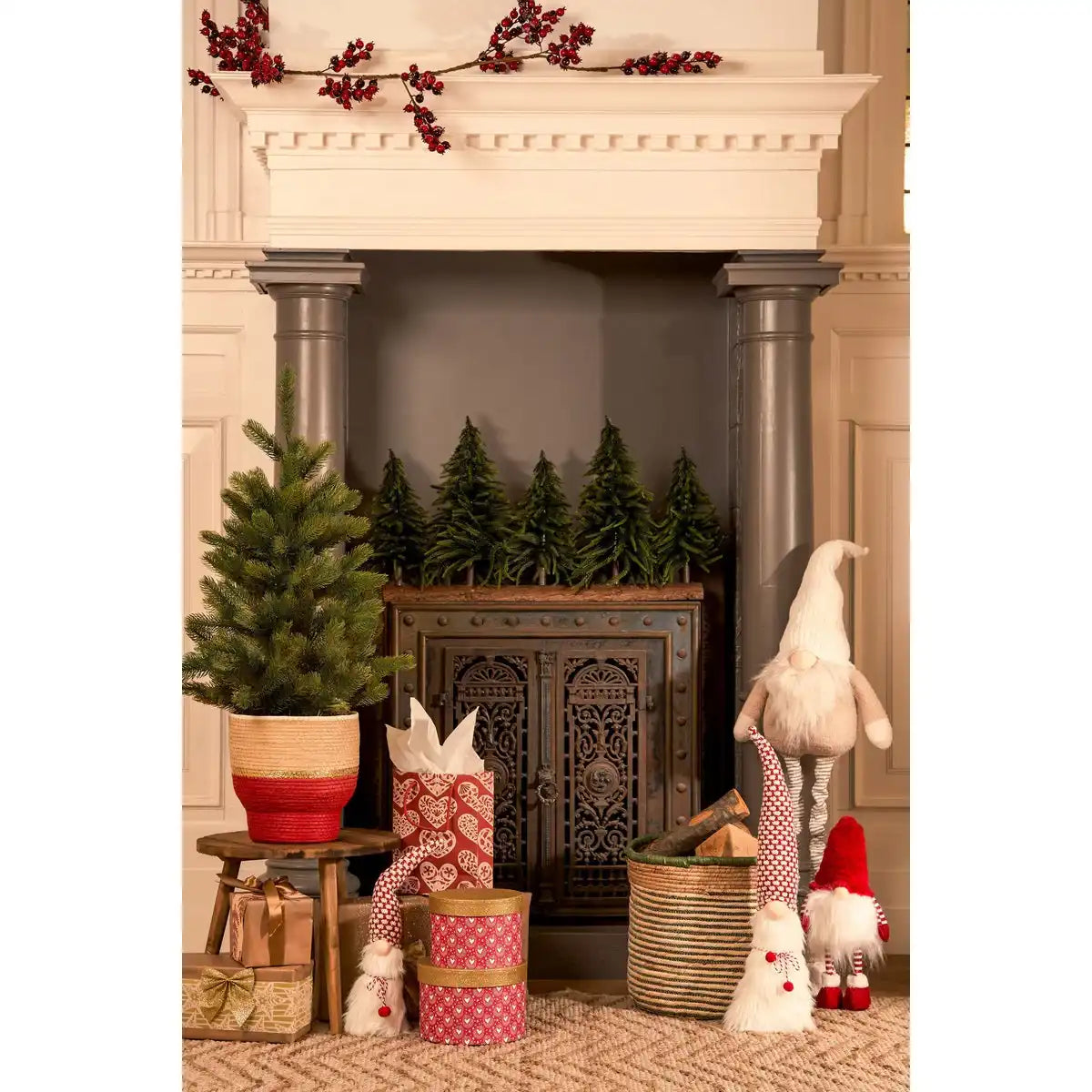 Weihnachtsbaum Nigata – H90 x Ø55 cm – Grün