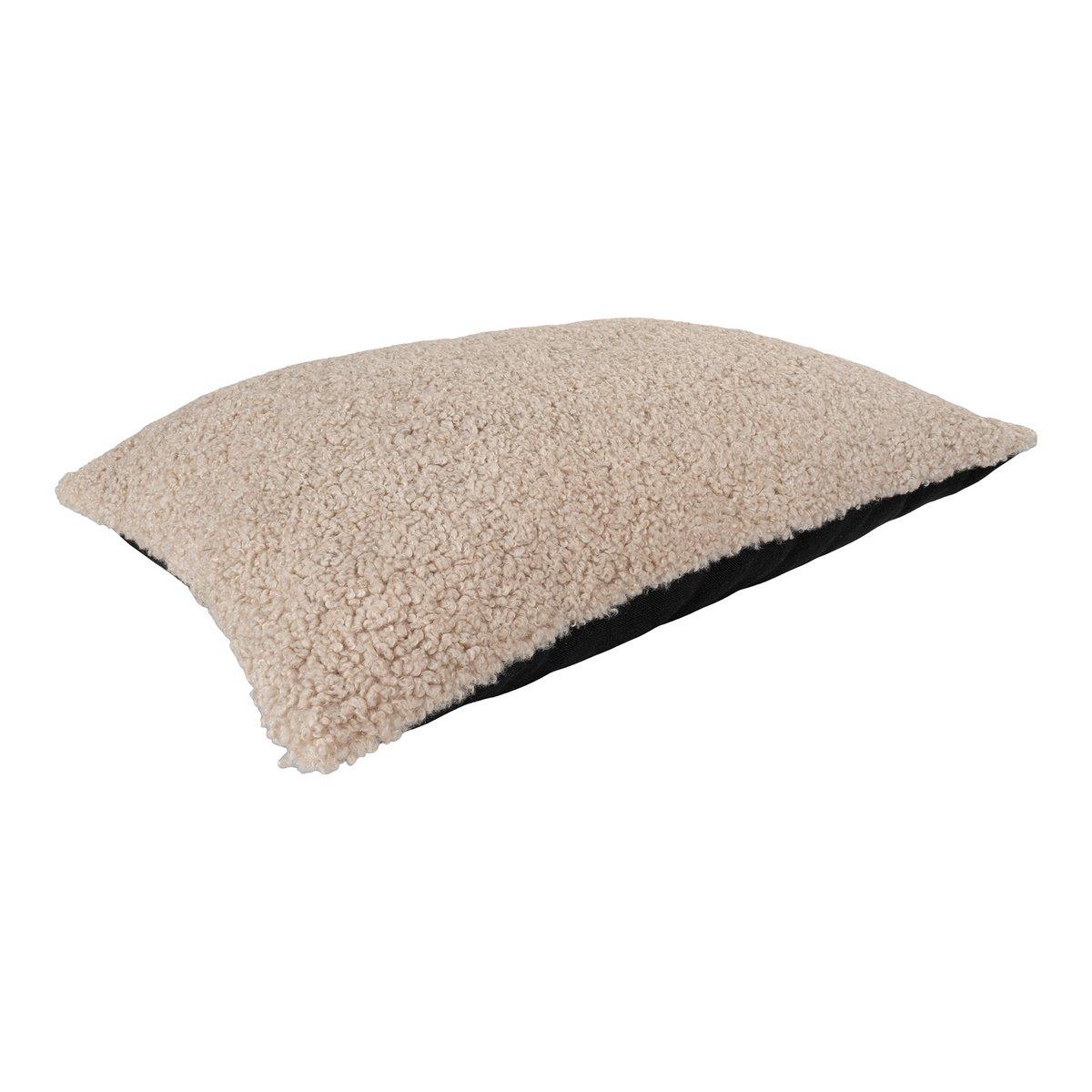 Tavira Kissen – Grau/Braun, 100 % Polyester, 45 x 60 cm