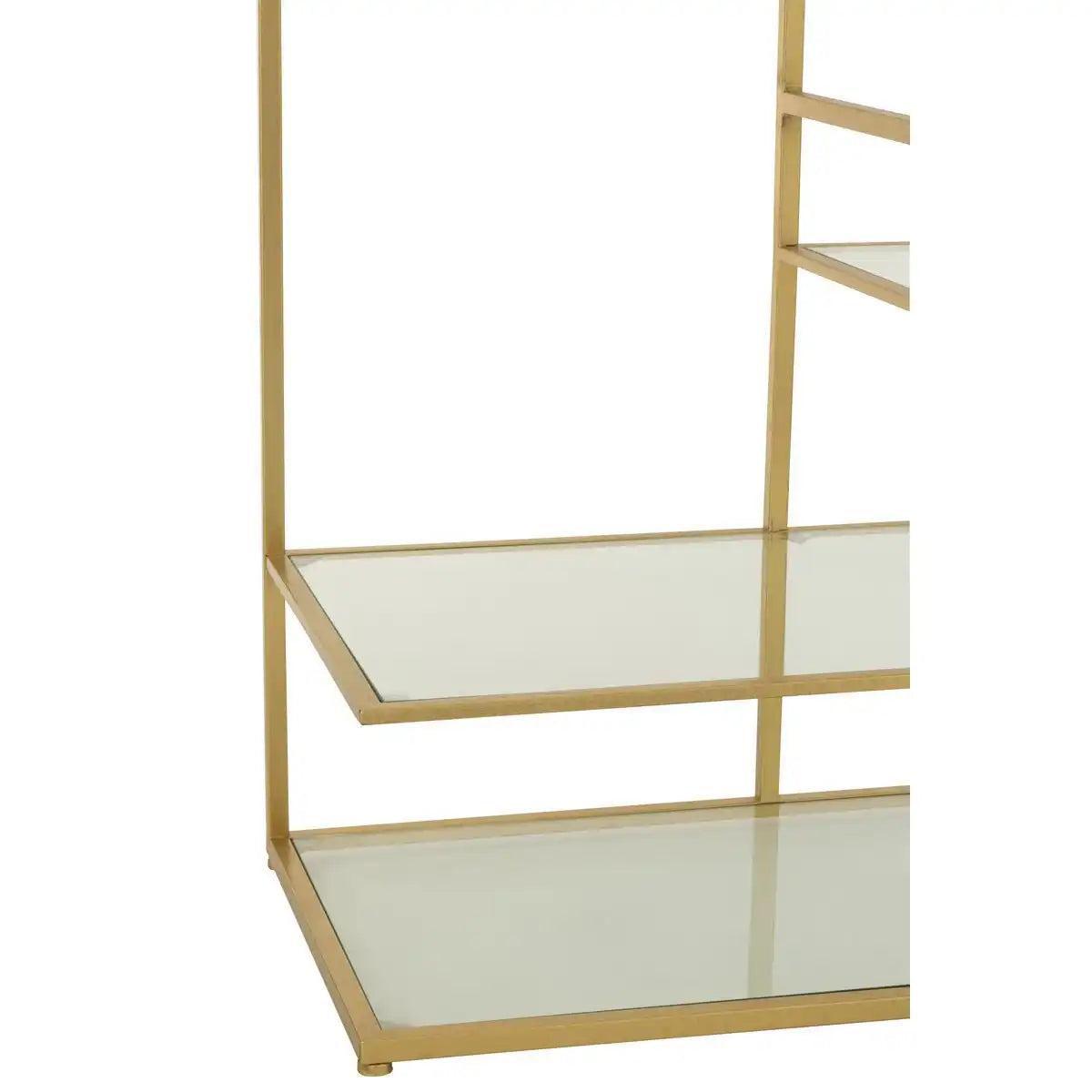 J-Line-Konsolen-Eisen/Glas Gold gefärbt