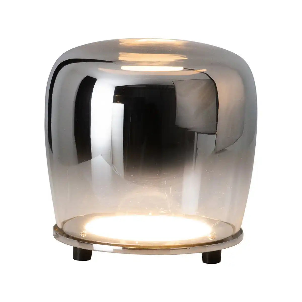 LED Tischleuchte "SMOKY" d:18cm
