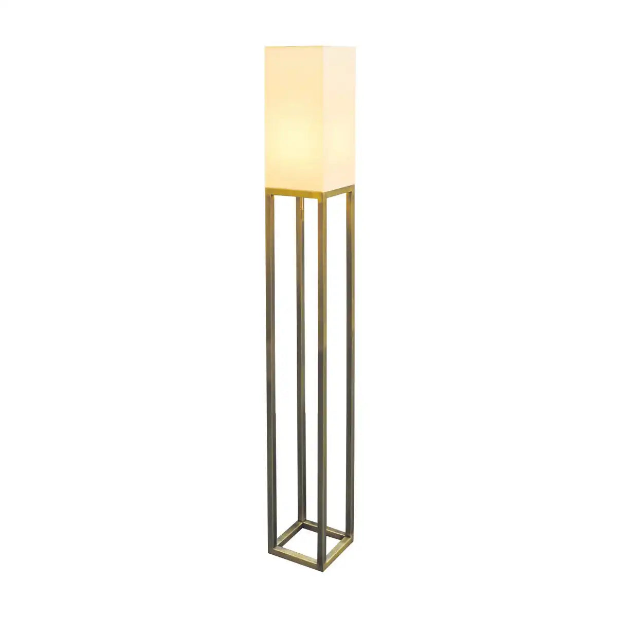 Stehleuchte h: 150cm beige "ALFA"