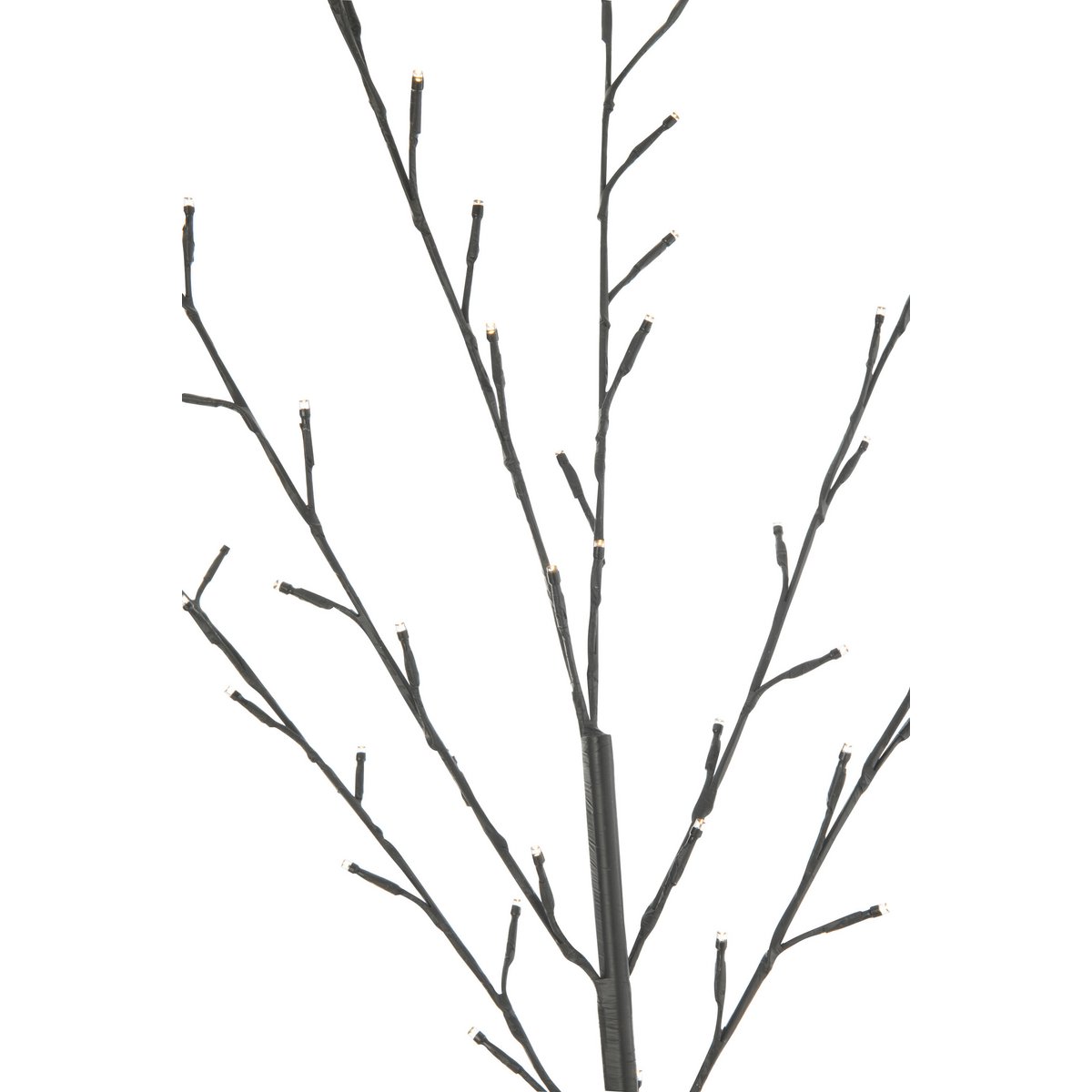 J-Line Weihnachtsbaum Bare+ LED Metall Schwarz