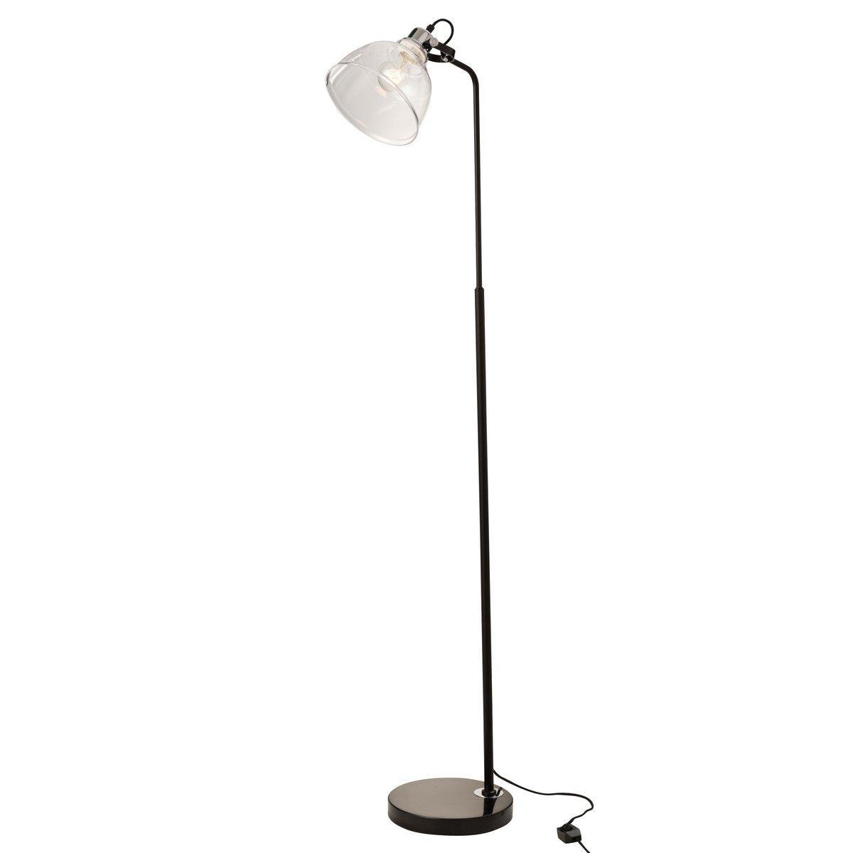 J-Line Lampe Magali - Metall/Glas - transparent