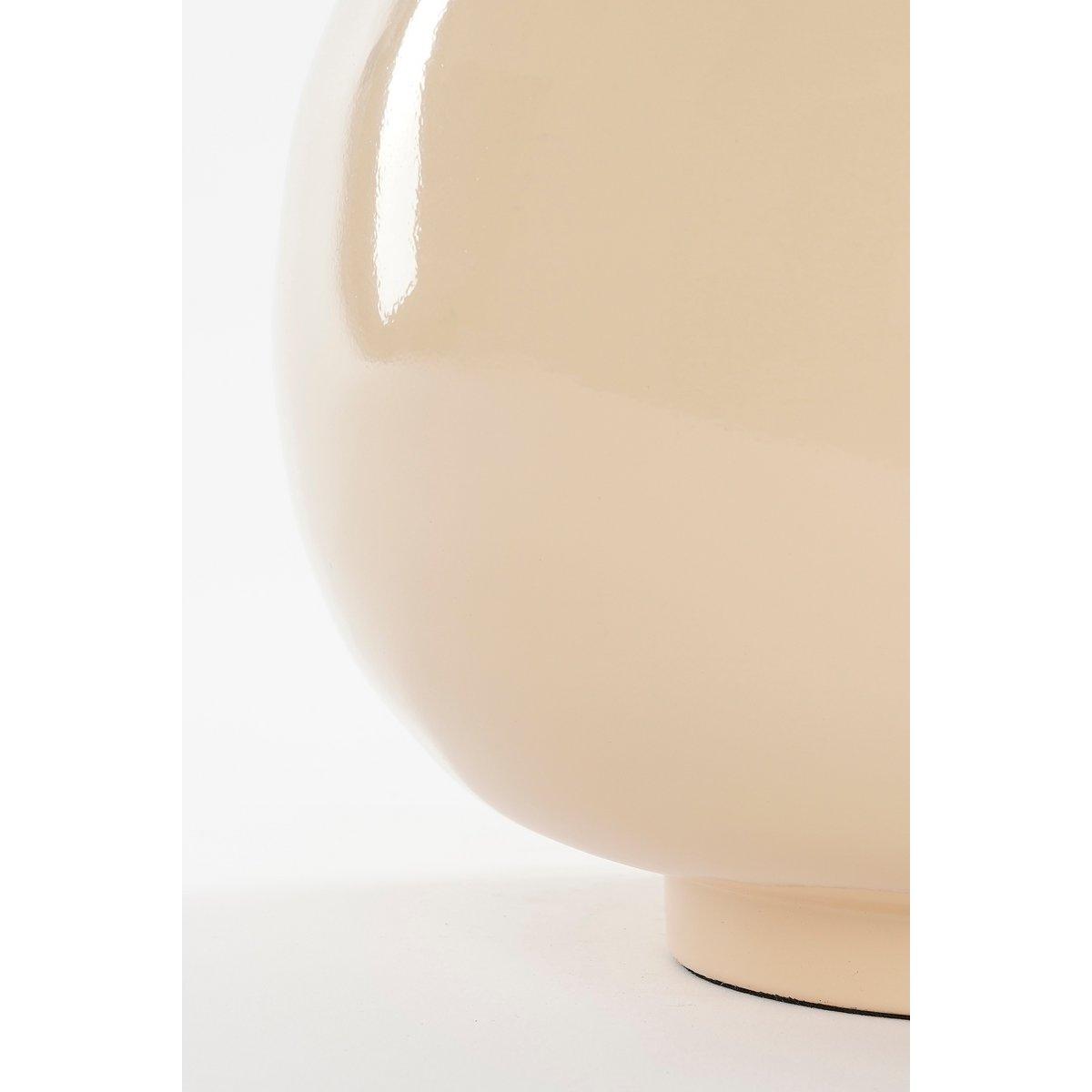 Boyd Vase – H37 x Ø26 cm – Metall – Beige
