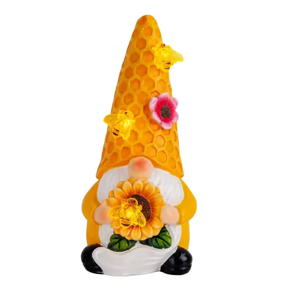 2er-Set Deko/Solarleuchte "ABBY", aus Kunststoff mit integrierten LEDs, Dämmerungssensor, 17 cm hoch