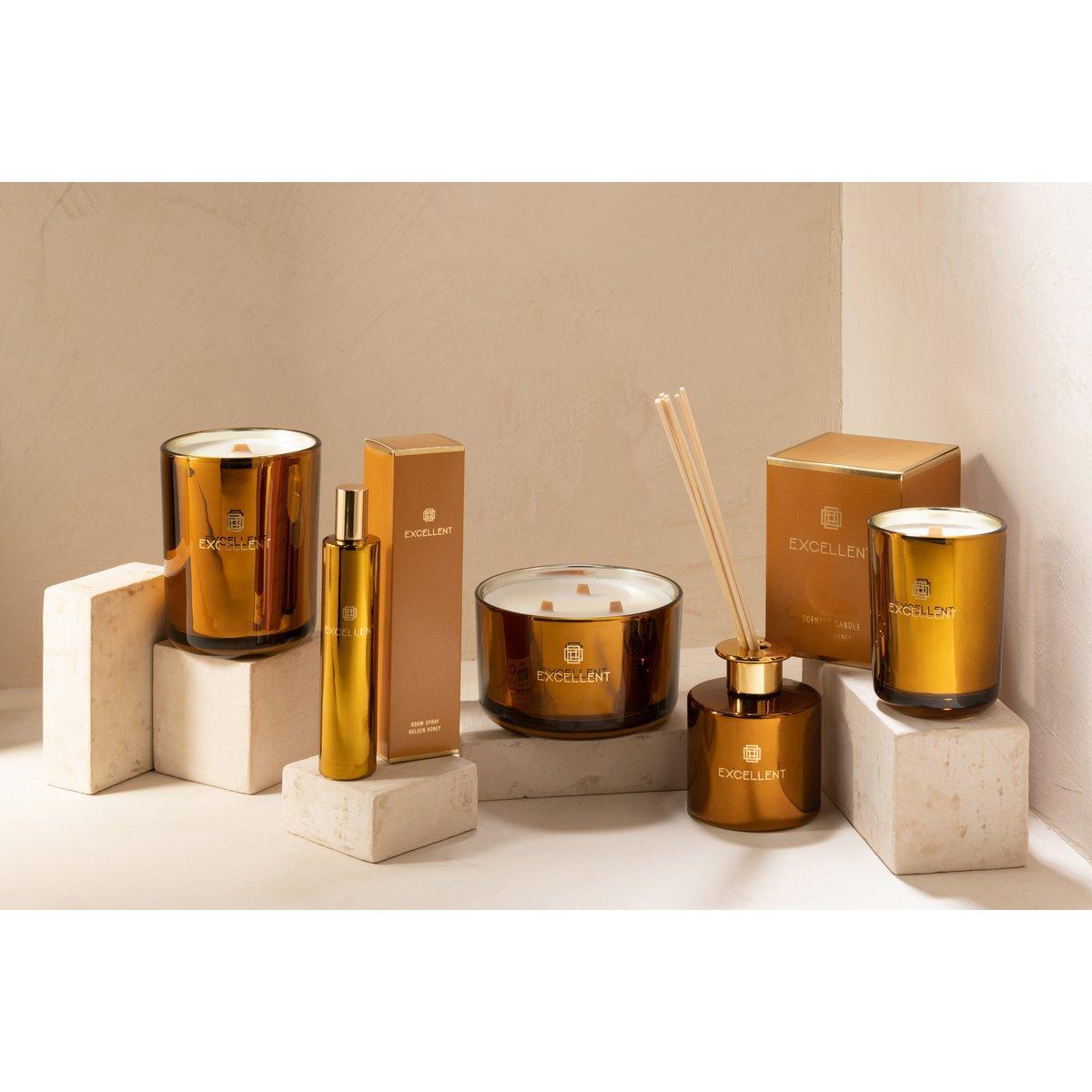 J-Line Duftöl + Stäbchen Excellent – Golden Honey – Ocker