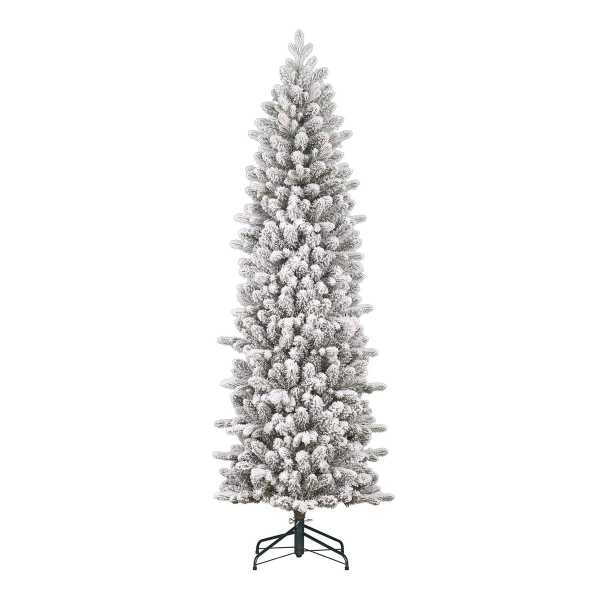 Künstlicher Weihnachtsbaum von Harma – H260 x Ø73 cm – Grün gefrostet