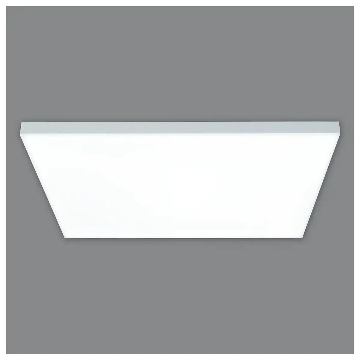 LED Panel-Deckenleuchte "CARENTE" Seitenlänge 45 cm, rahmenlos, viele Funktionen, aus Metall und Kunststoff, weiß, integrierte LEDs