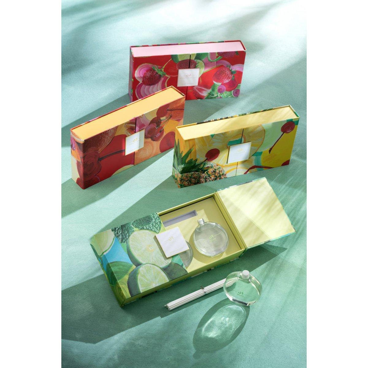 J-Line Box 3 Duftöl Erdbeere Daiquiri – Glas – Mischung
