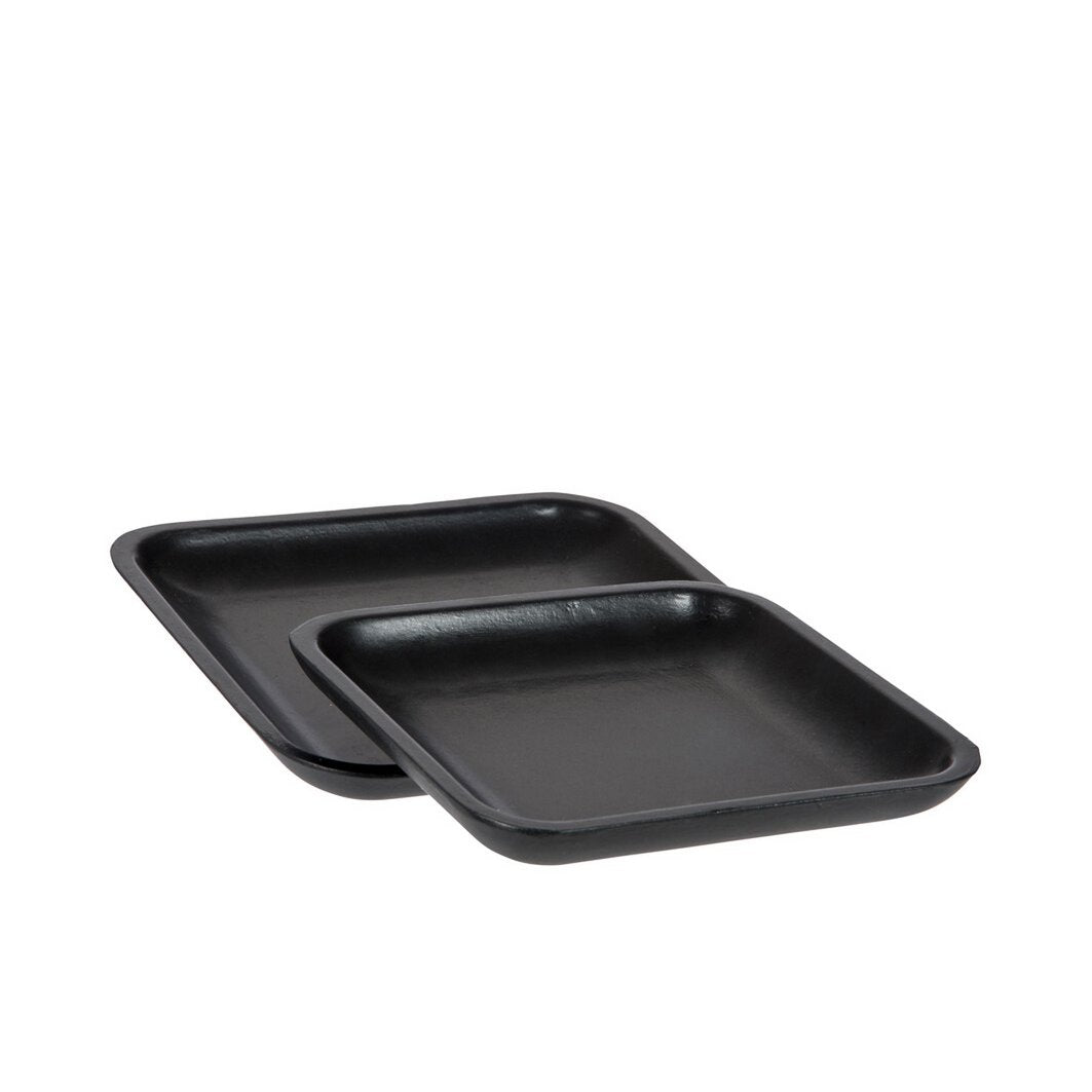 J-Line Nussknacker zu Fuß Polyresin Weihnachten Rot/dunkelgrün klein klein