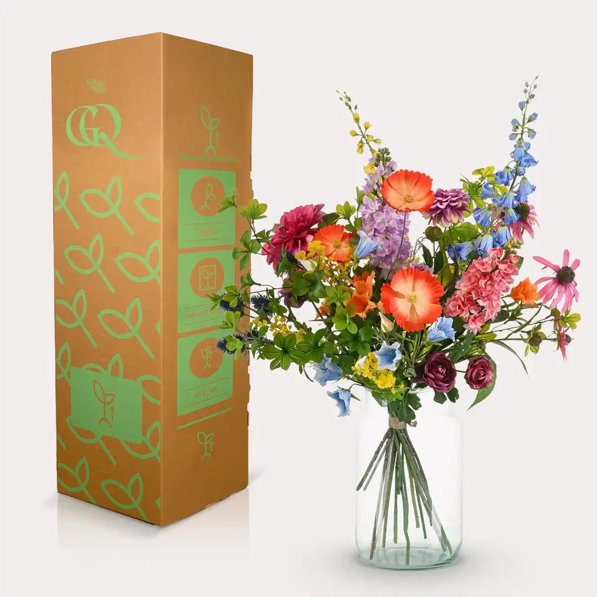 Künstliche Blumen - Bouquet XL - Electric Love - 90cm