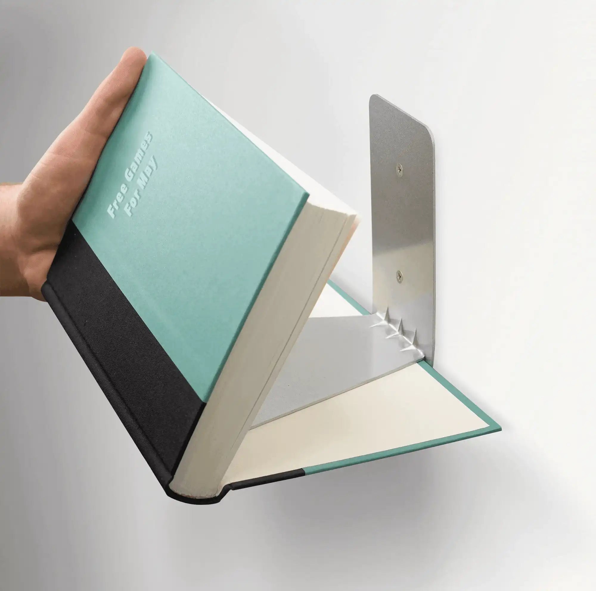 3er-Set Conceal Schwebendes unsichtbares Bücherregal und Wandregal - HomeDesign Knaus