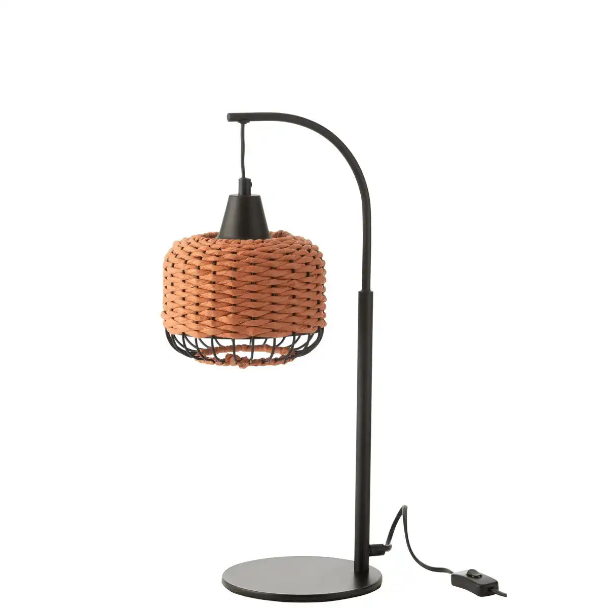 J-Line Lampenlaterne Metall Orange