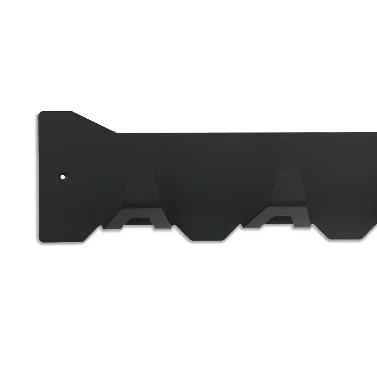Gorillz Triangle Three Industrial Wandgarderobe 3 Kleiderhaken – Schwarz