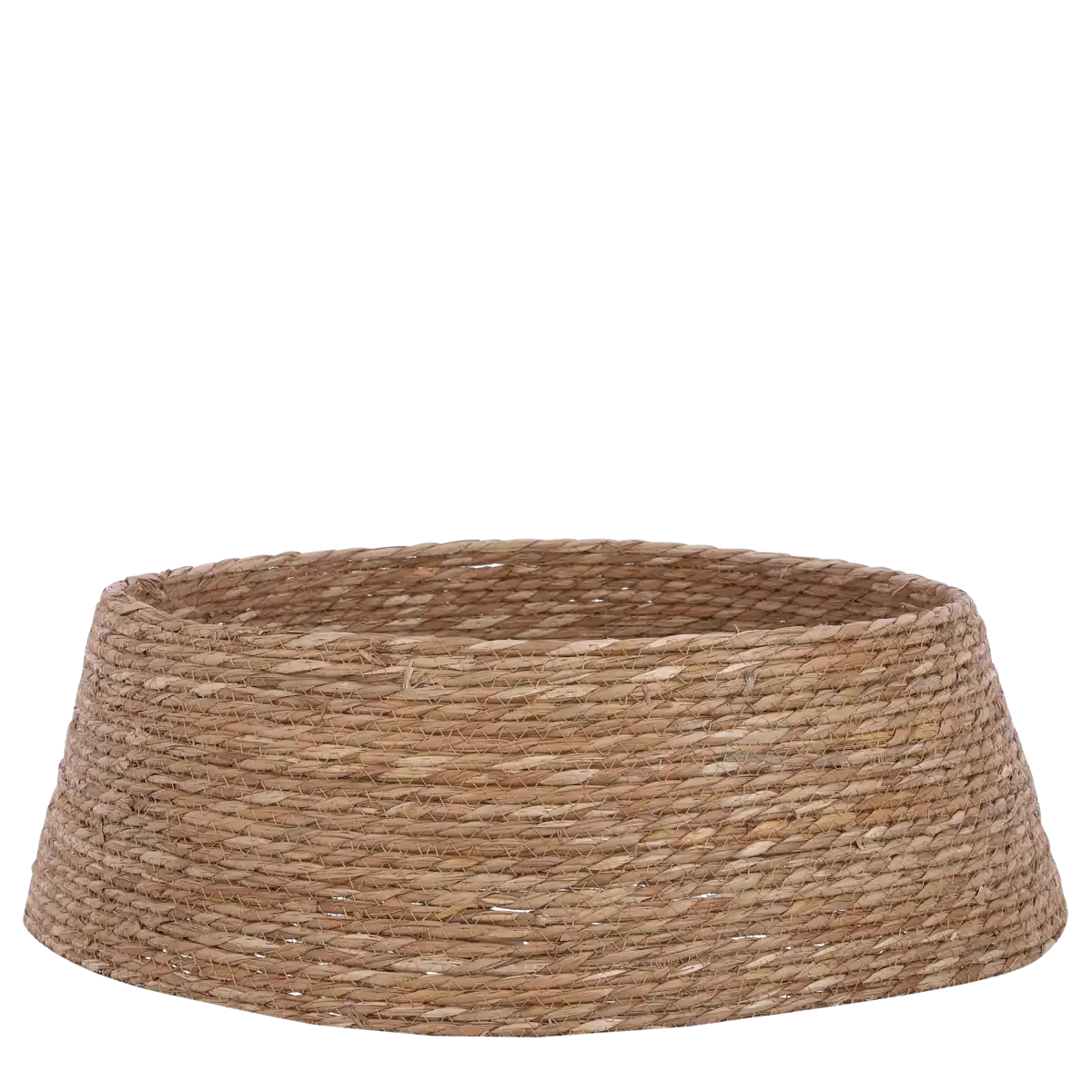 Weihnachtsbaumrock – H28 x Ø75 cm – Seegras – Naturbraun
