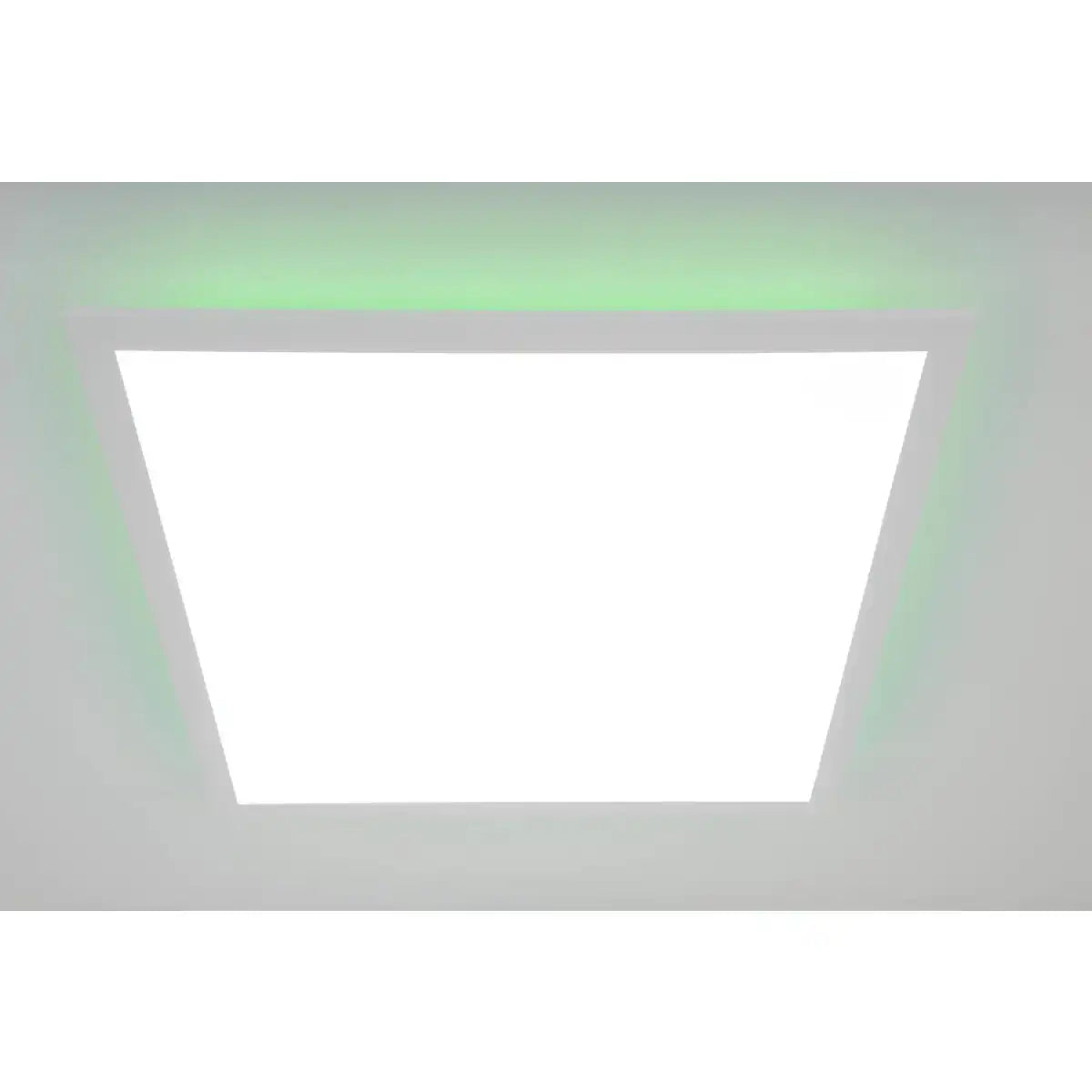 Smart Home LED Backlight Panel Seitenlänge 45 cm, viele Funktionen, Einbauleuchte aus Metall und Kunststoff, integrierte LEDs