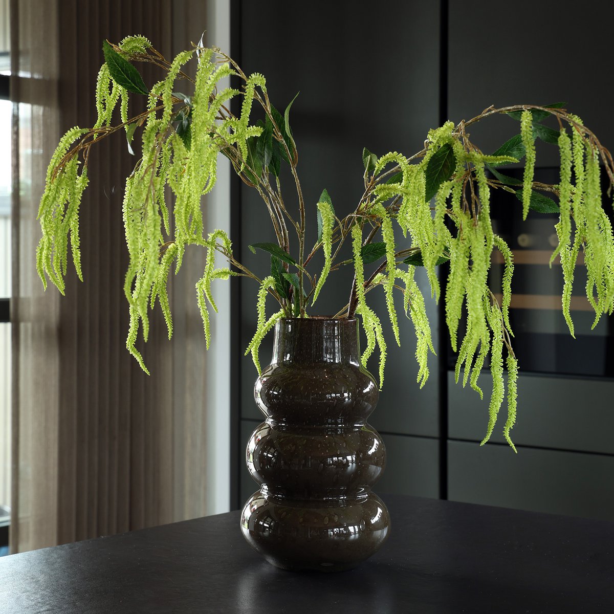 Vase - Lomami Elite dunkelbraun