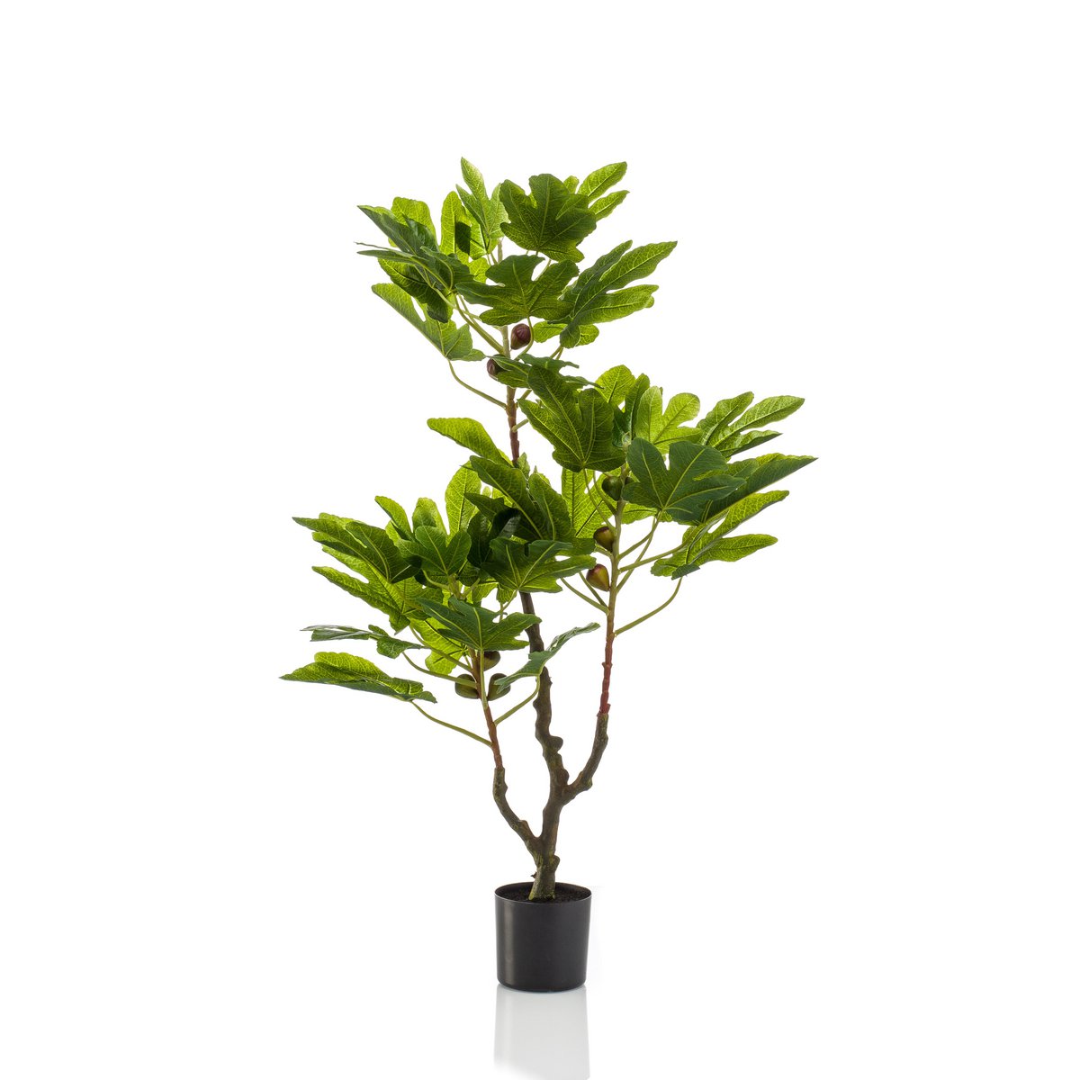 Kunstpflanze - Ficus Carica - Figurenbaum - 95 cm