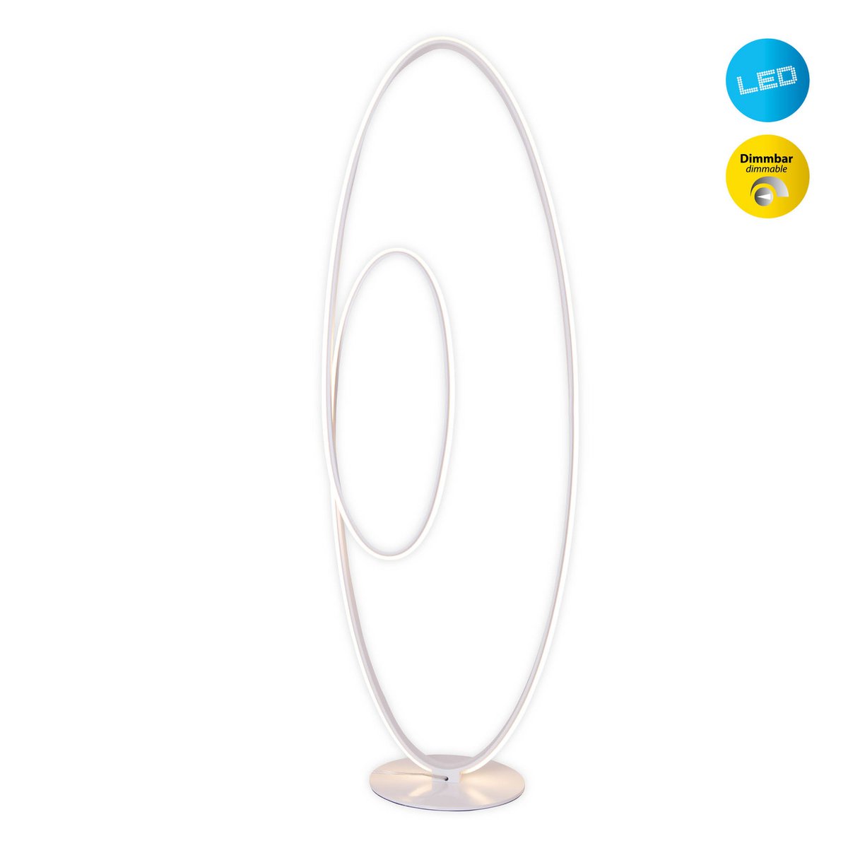 LED Stehleuchte h: 120cm weiß "ODRIVE"