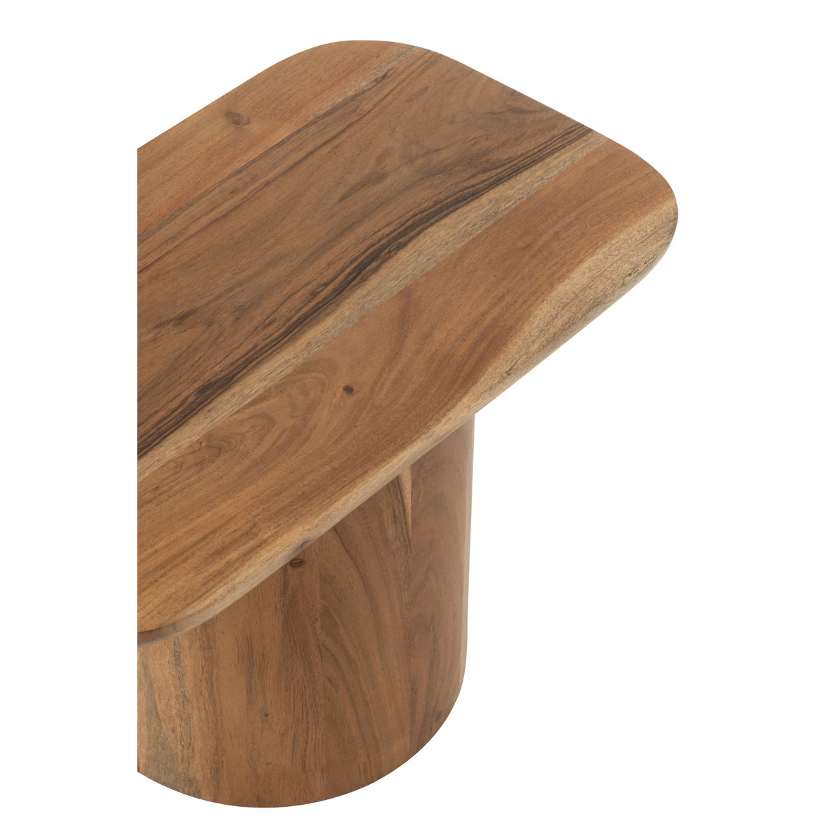 J -Line Side Table Acacia - Holz - Natural - 6 -Set von 6