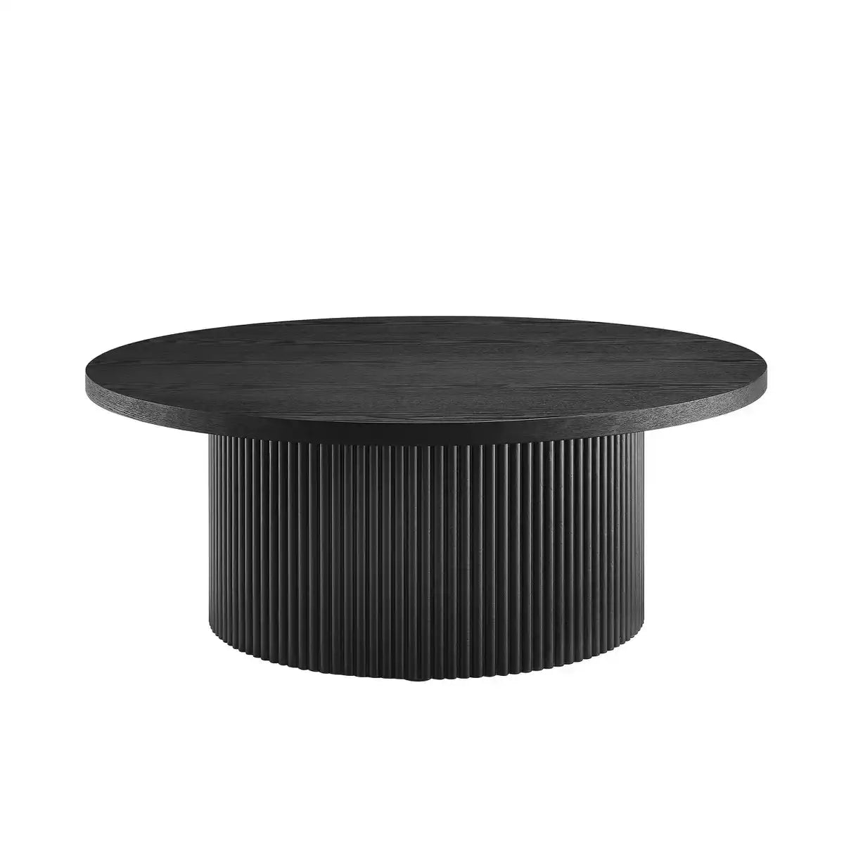Couchtisch Ø 85 cm Schwarz