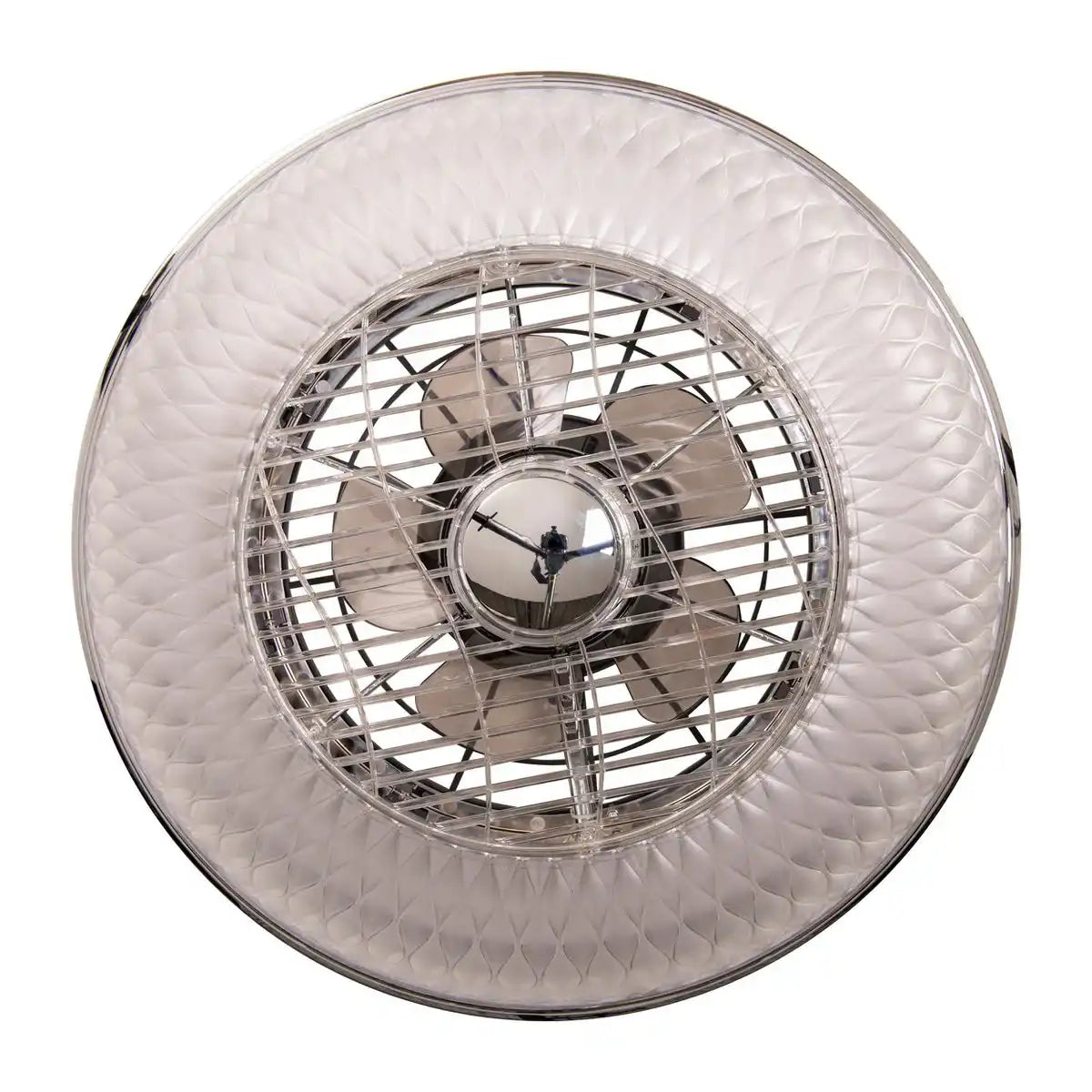 LED Deckenleuchte "VIENTO" mit Ventilator, aus Metall und Kunststoff, mit integrierten LEDs, Beleuchtung für Wohnräume oder Büro