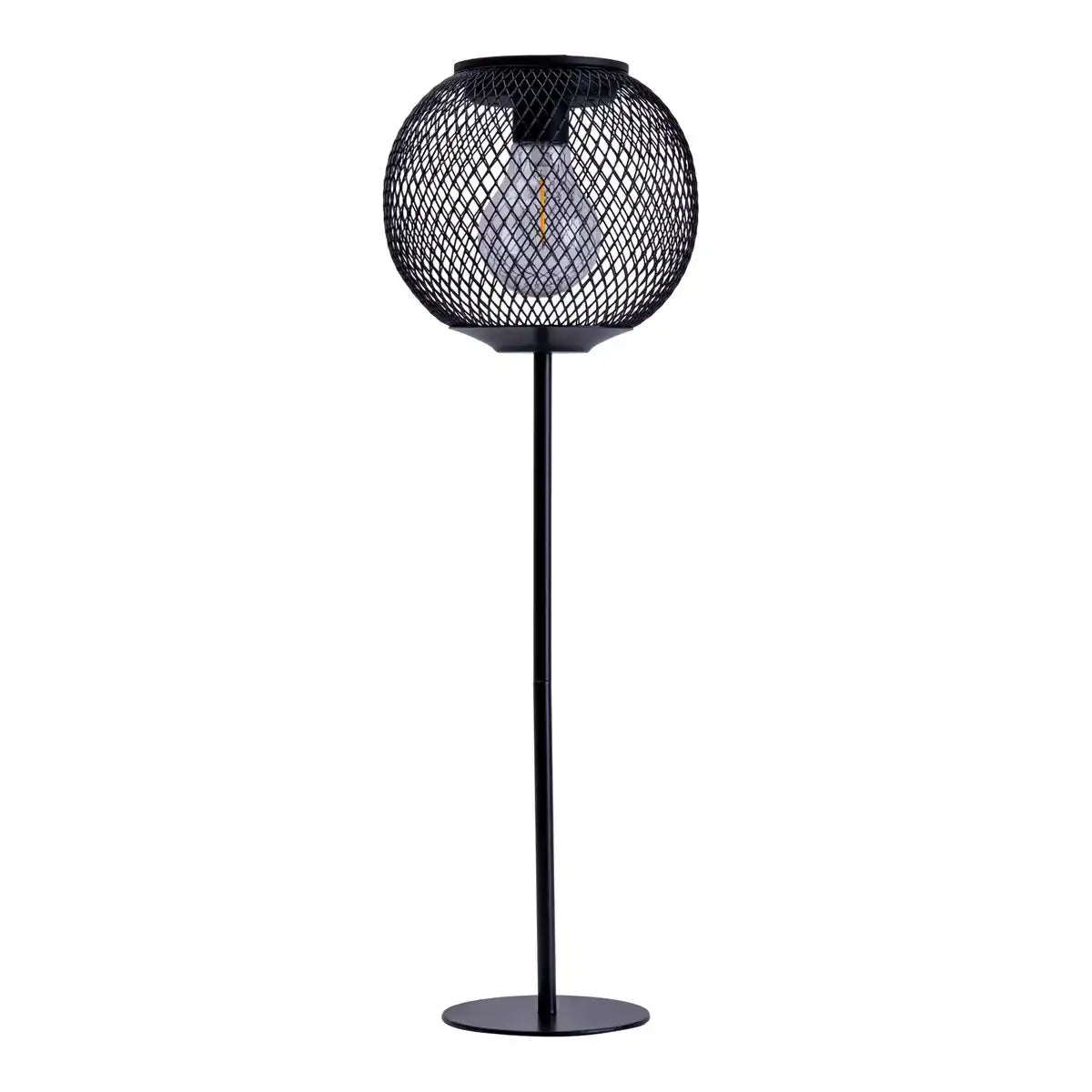 LED Solarleuchte "GELI", Außendeko aus Metall und Kunststoff in Schwarz,, mit fest verbauten LED