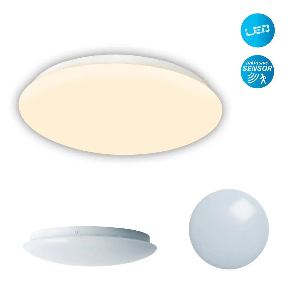LED Deckenleuchte "MESA" mit HF-Bewegungsmelder