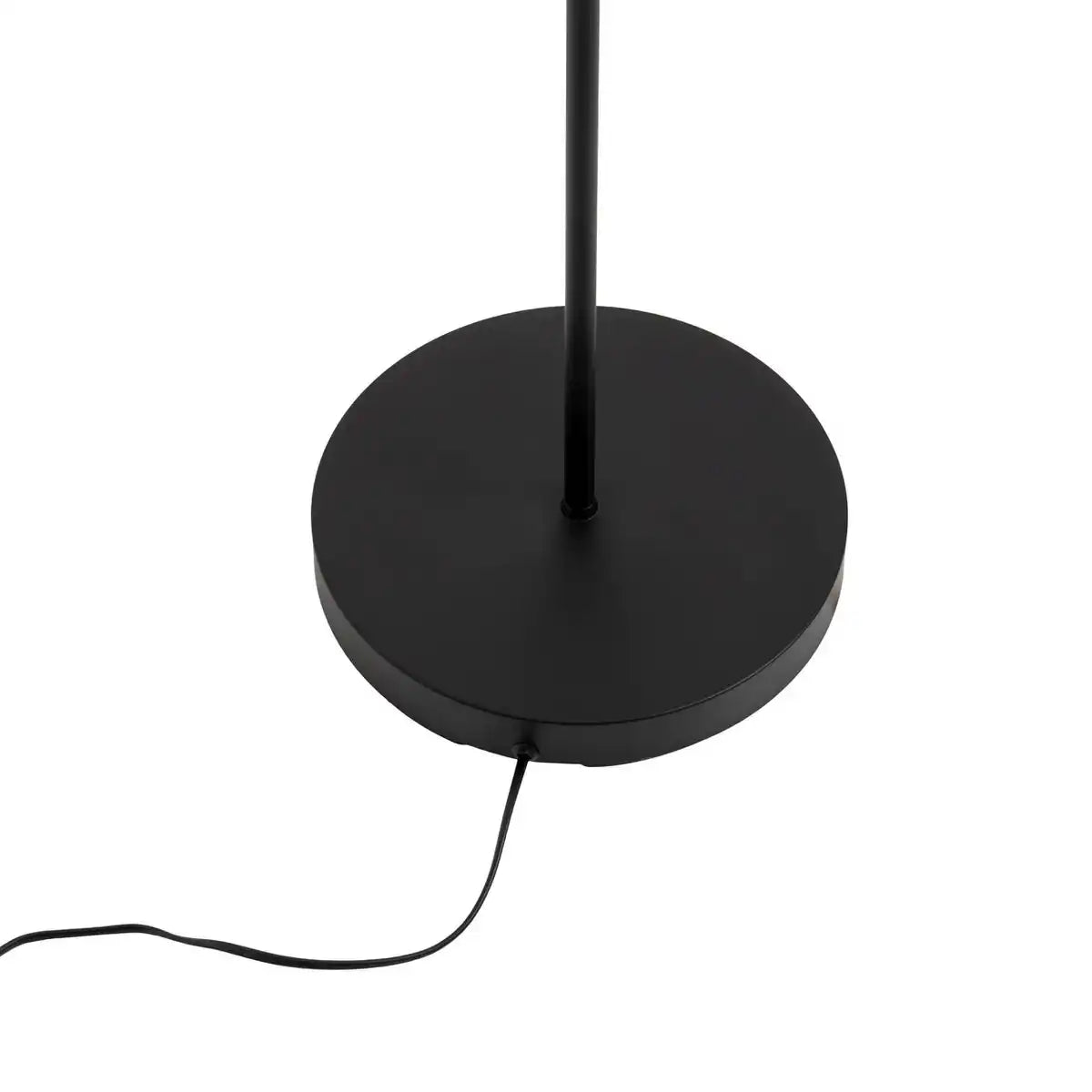 Stehleuchte "MODO" aus Metall in Schwarz,, Fassungen in Gold, E27-Fassung, Stehlampe für Wohnzimmer, Esszimmer, Küche, Diele, Flur oder Büro, 150 x 49 cm