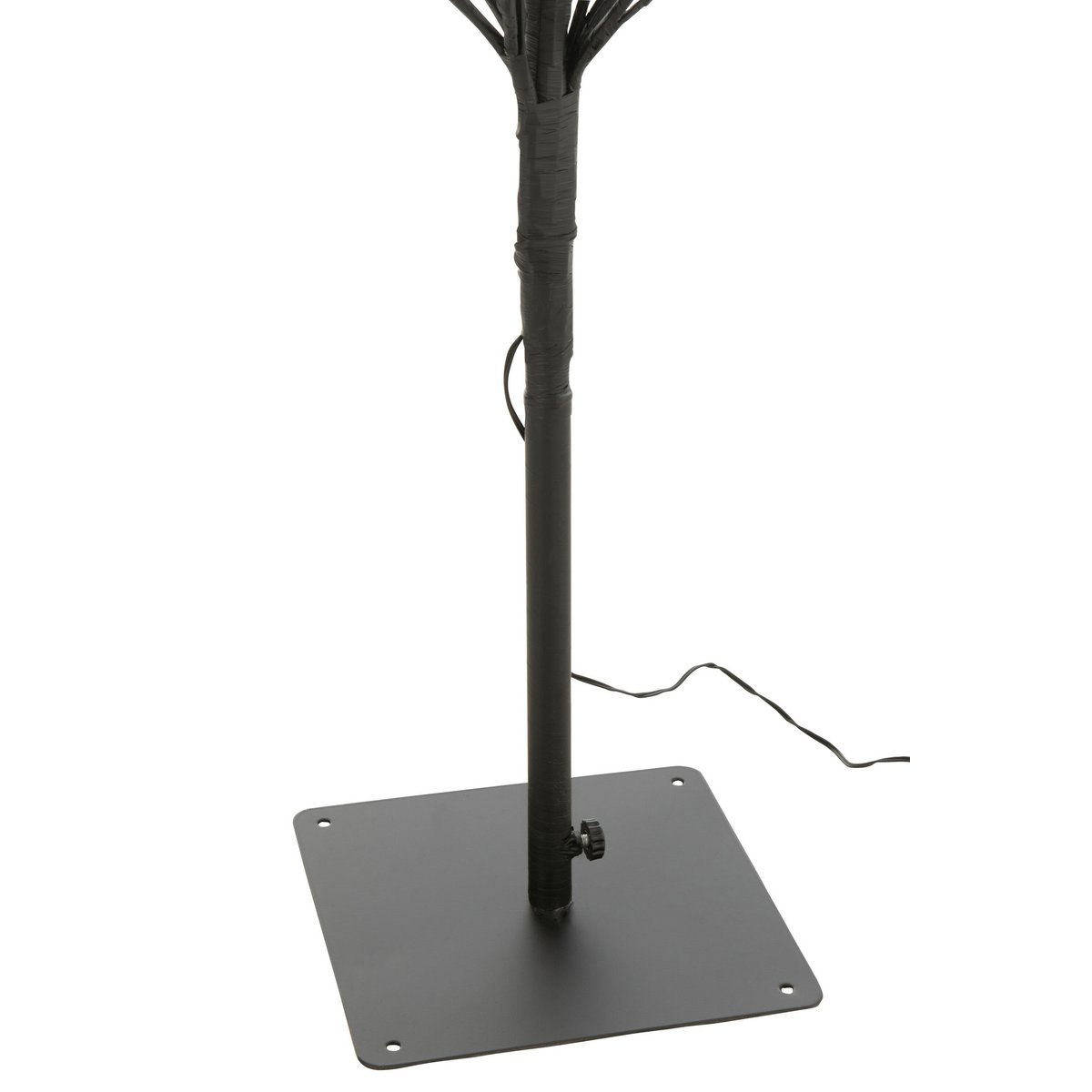 J-Line Weihnachtsbaum Bare+ LED Metall Schwarz