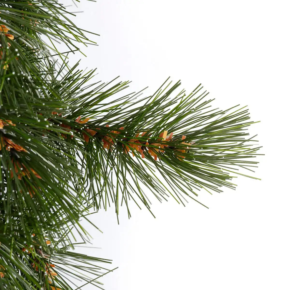 Waldgefrosteter Weihnachtskranz – Ø90 cm – Grün