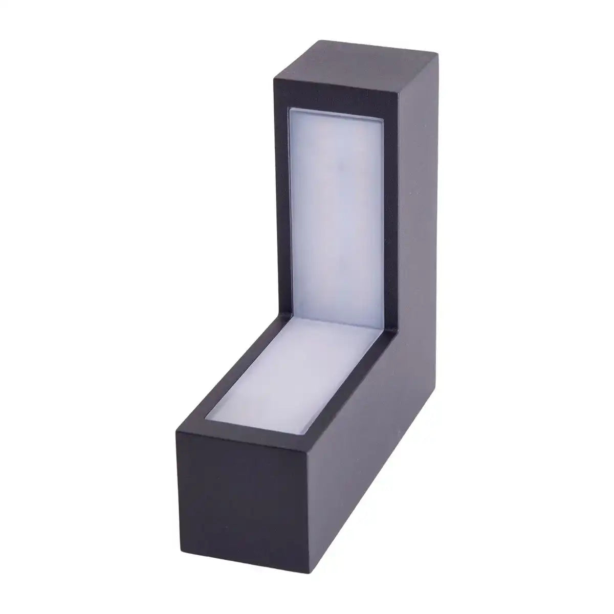 LED Außen Wandleuchten "ANGUS" aus Metall und Kunststoff in Anthrazit, mit integrierter LED