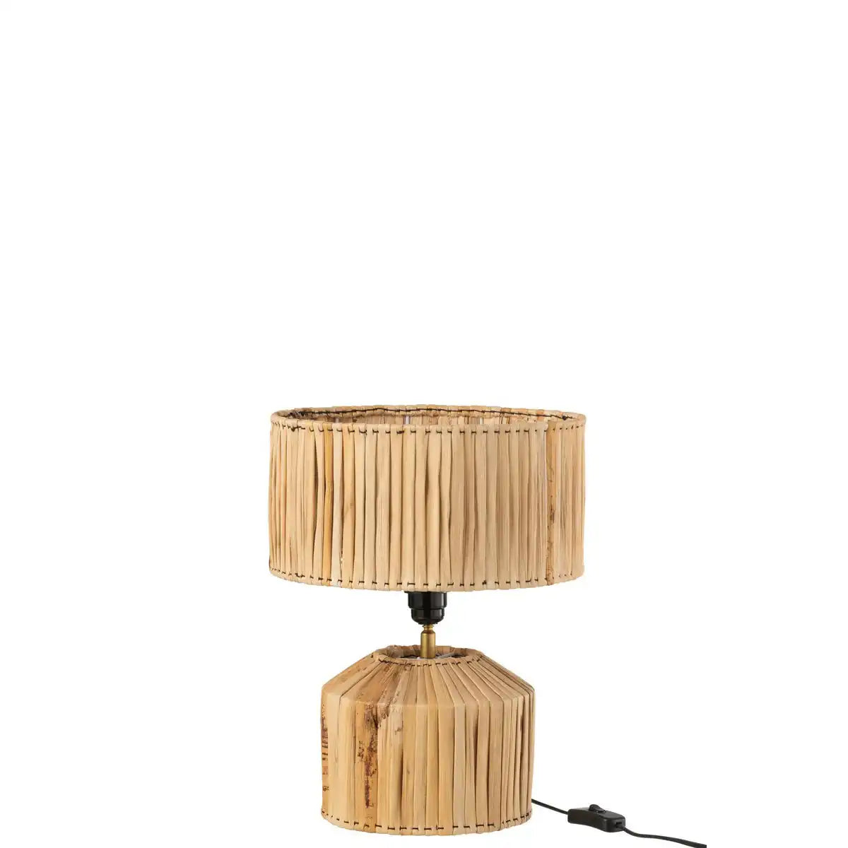 J-Line Tischleuchte Hanna – Jute – Natur