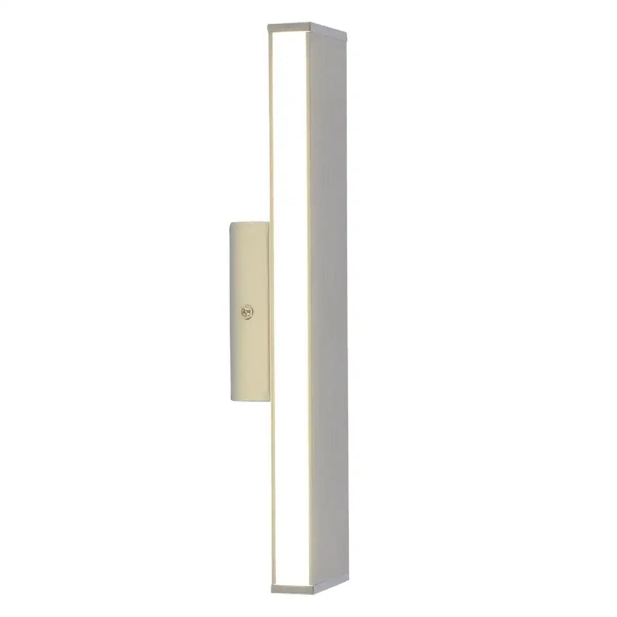 LED Wandleuchte "DUBAI", moderne Wandlampe aus Aluminium und Kunststoff, fest verbaute LEDs, 32 cm lang bzw. hoch. Ideal für die Ausleuchtung von Eingangsbereichen, Fluren, zur Strukturierung von großen Wandflächen